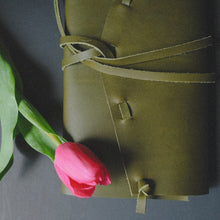 Load image into Gallery viewer, Italian Leather Traveller&#39;s Folder
